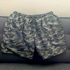 Stylish Camo Swim Trunk (Boohoo Man)